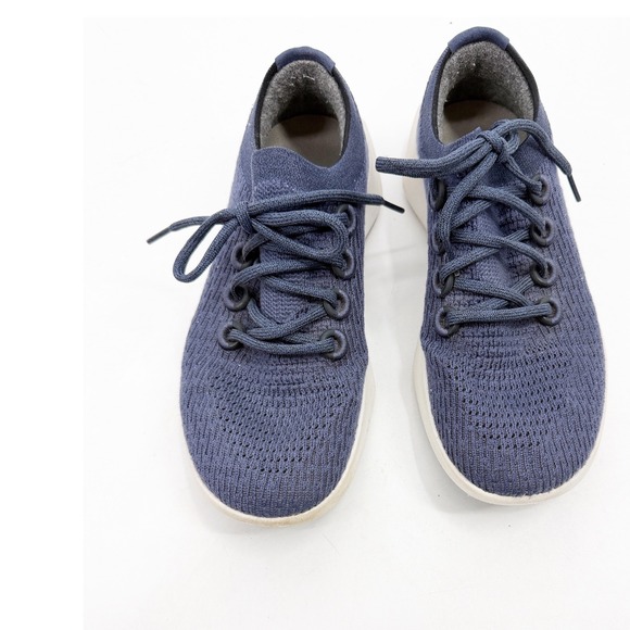 Allbirds Wool Tree Runners Women Navy Blue Lace Up Sneakers Size 9.5 TD21 Women - Picture 3 of 9